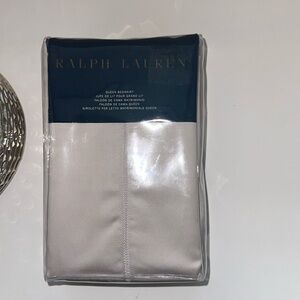 Ralph Lauren queen, bed skirt.